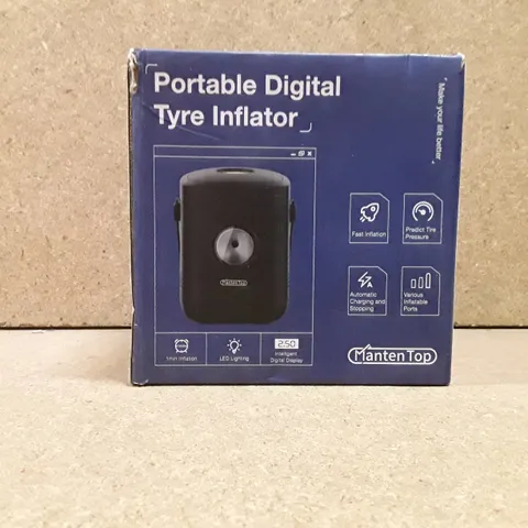 BOXED PORTABLE DIGITAL TYRE INFLATOR 