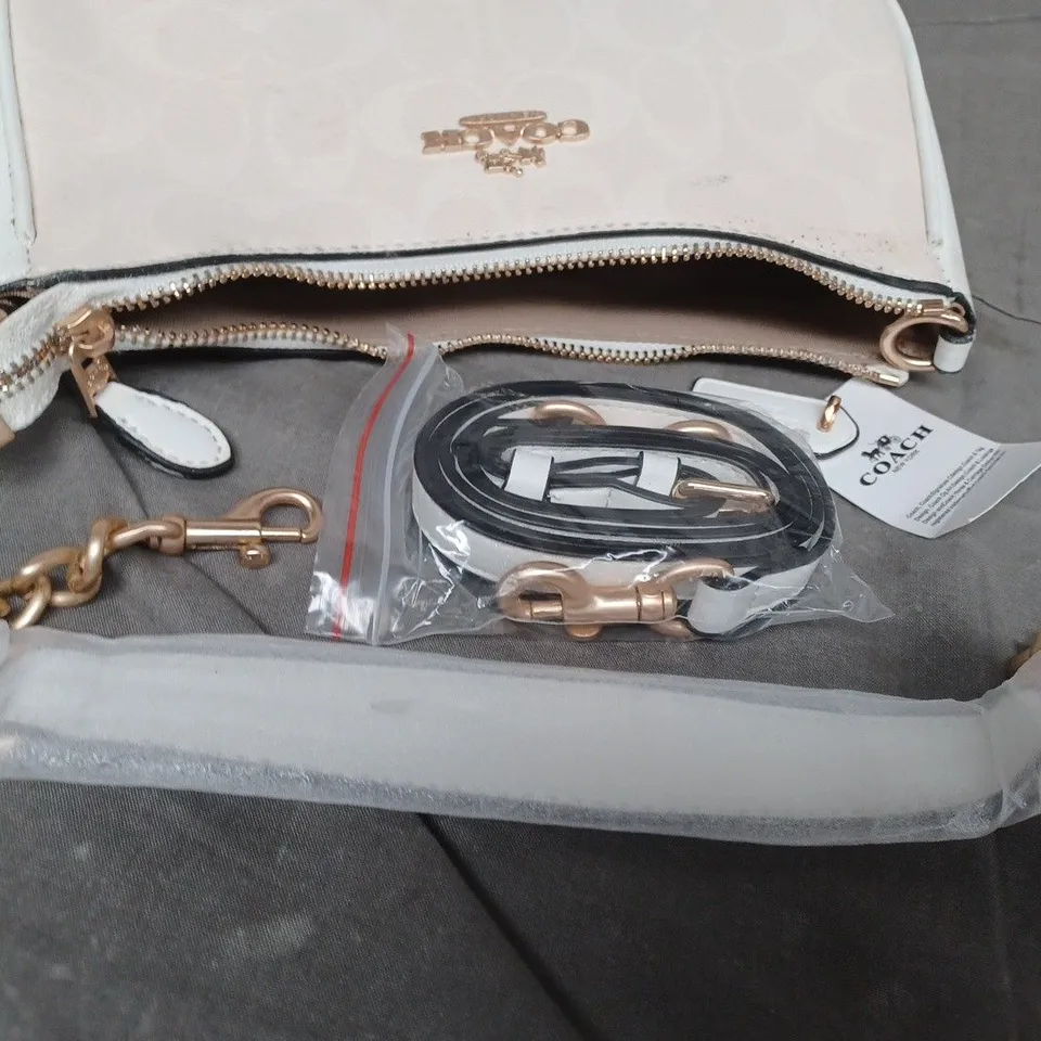 COACH PRINTED CITY HANDBAG, CREAM 