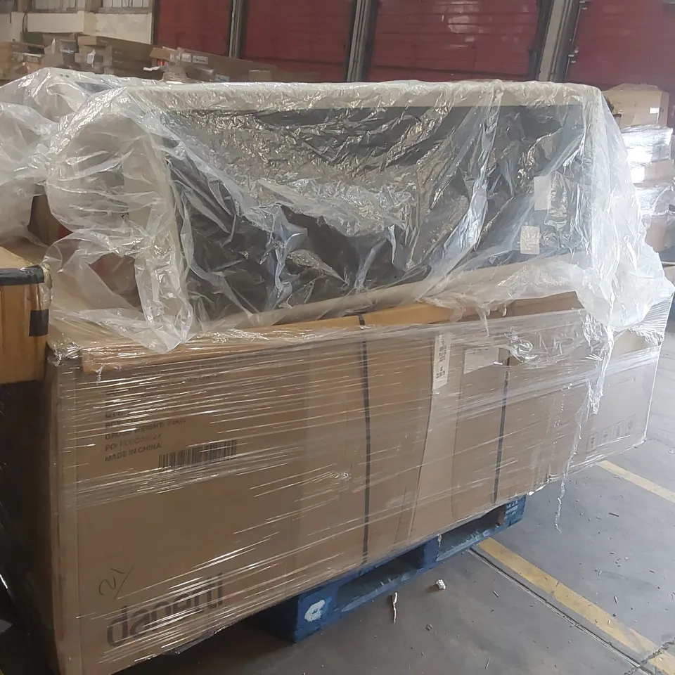 PALLET CONTAINING A VERY LARGE QUANTITY OF ASSORTED DANETTI FURNITURE PARTS 