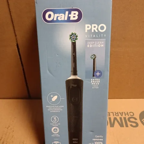 SEALED ORAL-B PRO VITALITY DEEP CLEAN EDITION ELECTRIC TOOTHBRUSH