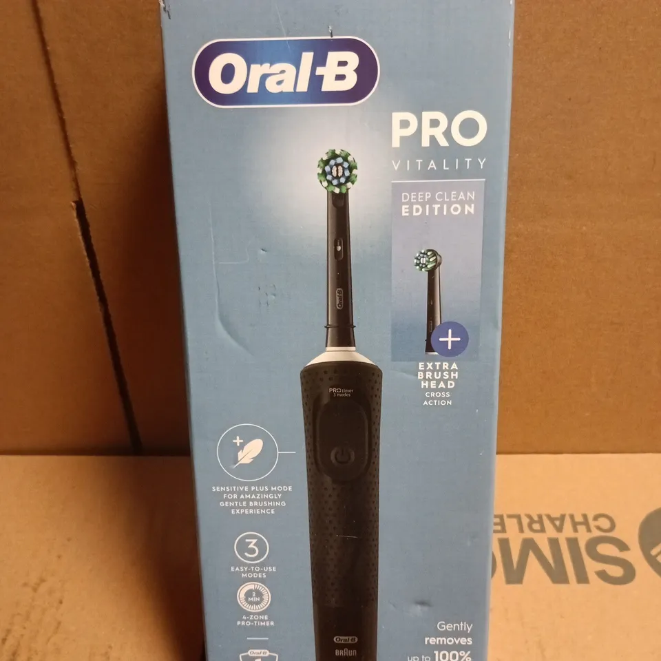 SEALED ORAL-B PRO VITALITY DEEP CLEAN EDITION ELECTRIC TOOTHBRUSH