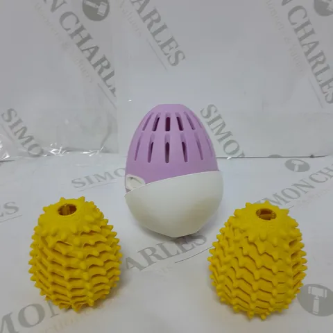 BOXED ECOEGG 750 WASHES LAUNDRY EGG KIT WITH DRYER EGGS & DETOX TABLETS