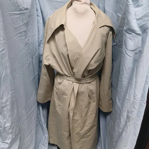 MNG TRENCH COAT – BEIGE – WOMEN'S – SIZE M (EU/US) – BELTED
