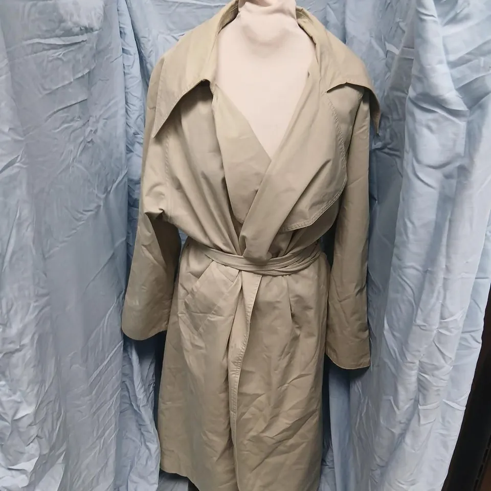 MNG TRENCH COAT – BEIGE – WOMEN'S – SIZE M (EU/US) – BELTED
