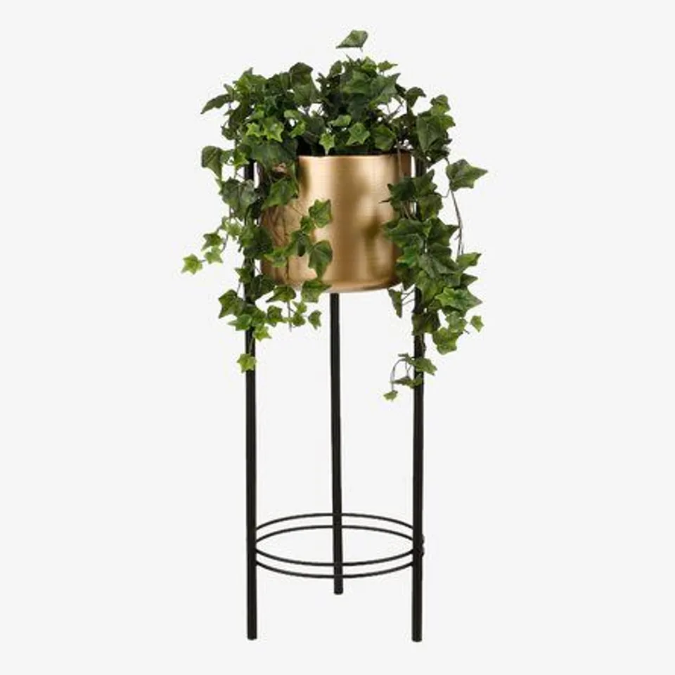 BOXED 130CM ARTIFICIAL GREEN IVY PLANT LEAVES