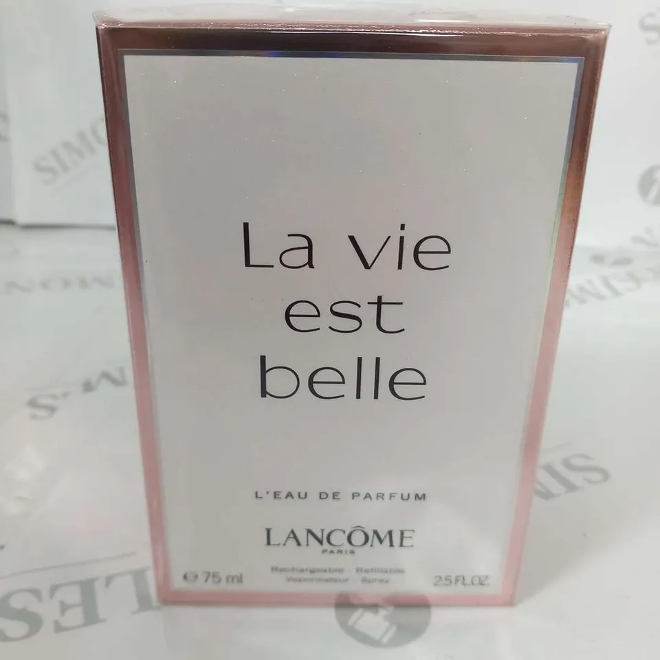 BOXED AND SEALED LANCOME LA VIE EST BELLE L'EAU DE PARFUM 75ML 