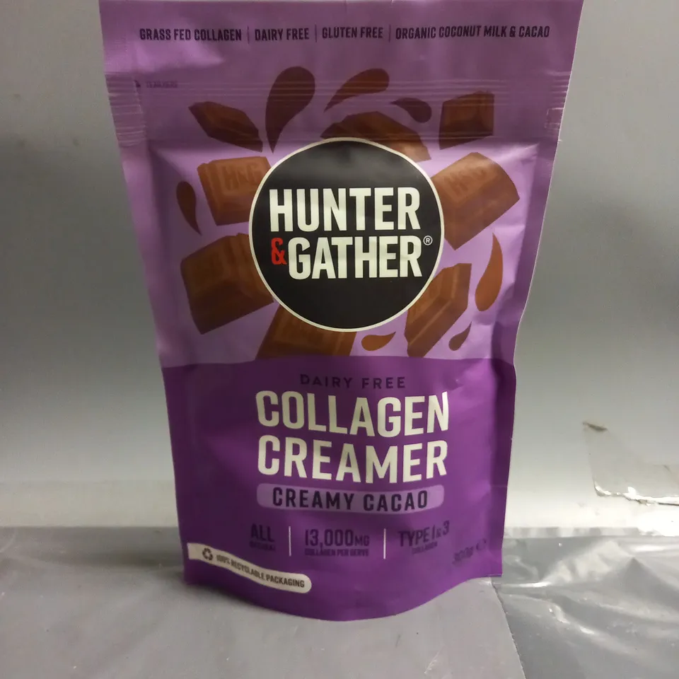 HUNTER & GATHER CACAO COLLAGEN CREAMER 300G