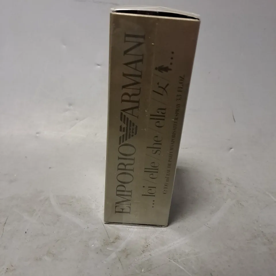 BOXED AND SEALED EMPORIO ARMANI SHE EAU DE PARFUM 100ML