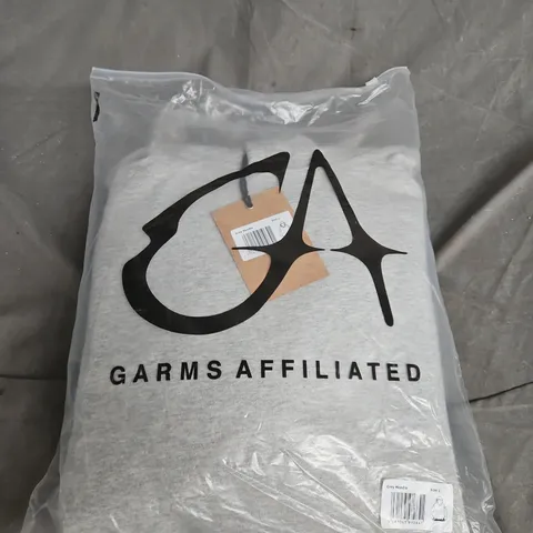 GARMS AFFILIATED GREY HOODIE – SIZE L