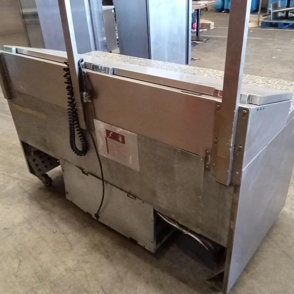 FOSTER FPS3GR - 3 DOOR PIZZA/SALADETTE UNIT WITH GRANITE TOP