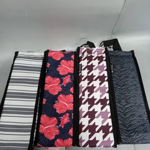 BOXED MICROBAN INSULATED MARKET TOTE BAGS X4