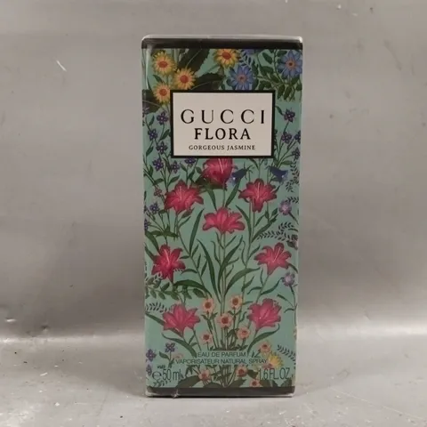 SEALED GUCCI FLORA GORGEOUS JASMINE EAU DE PARFUM 50ML