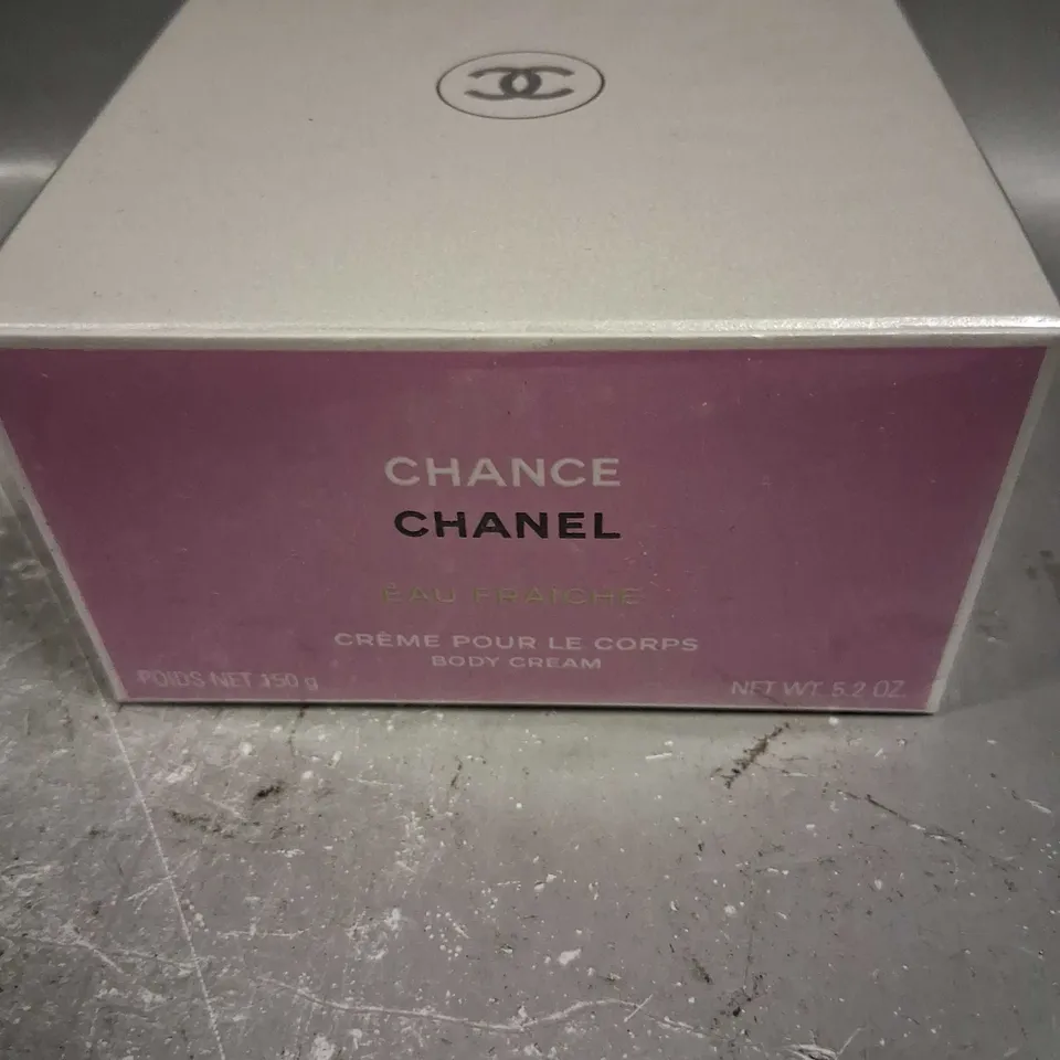 BOXED CHANEL CHANCE BODY CREAM 150G