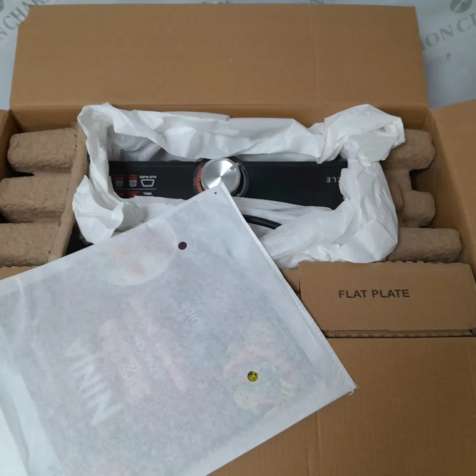 BOXED NINJA SIZZLE LOW SMOKE GRILL PLATE