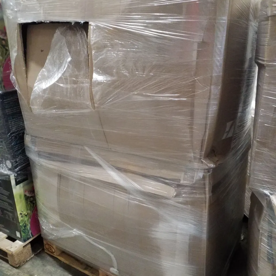 PALLET OF 2 BOXES CONTAINING ASSORTED PRODUCTS INCLUDING TRAVEL NECK PILLOWS, BED SHEETS, BEAN BAGS