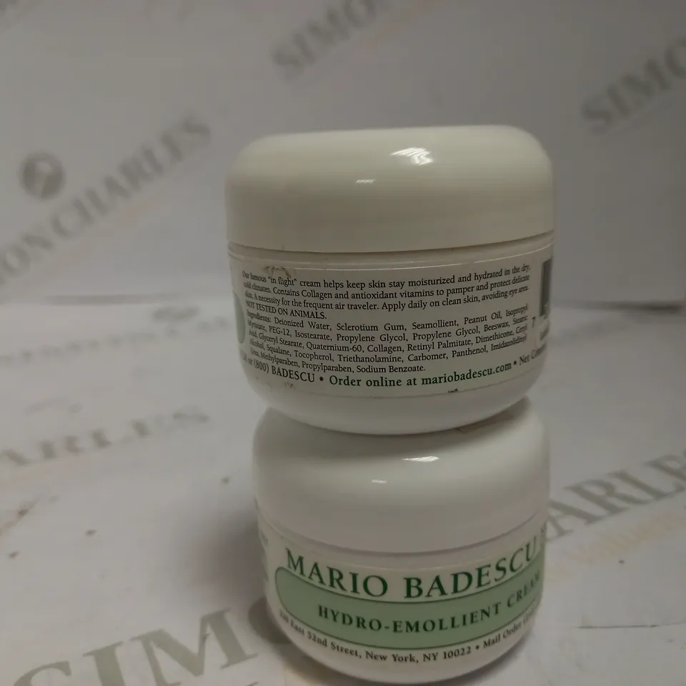 LOT OF TWO MARIO BADESCU HYDRO-EMOLLIENT CREAM