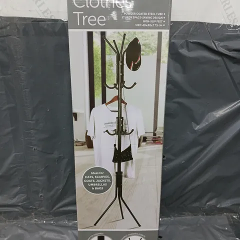 BOXED METAL CLOTHES TREE