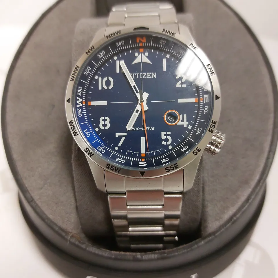 BOXED CITIZEN ECO-DRIVE MENS BRACELET WRIST WATCH