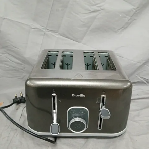 BREVILLE FOUR-SLOT TOASTER – BRUSHED STAINLESS STEEL