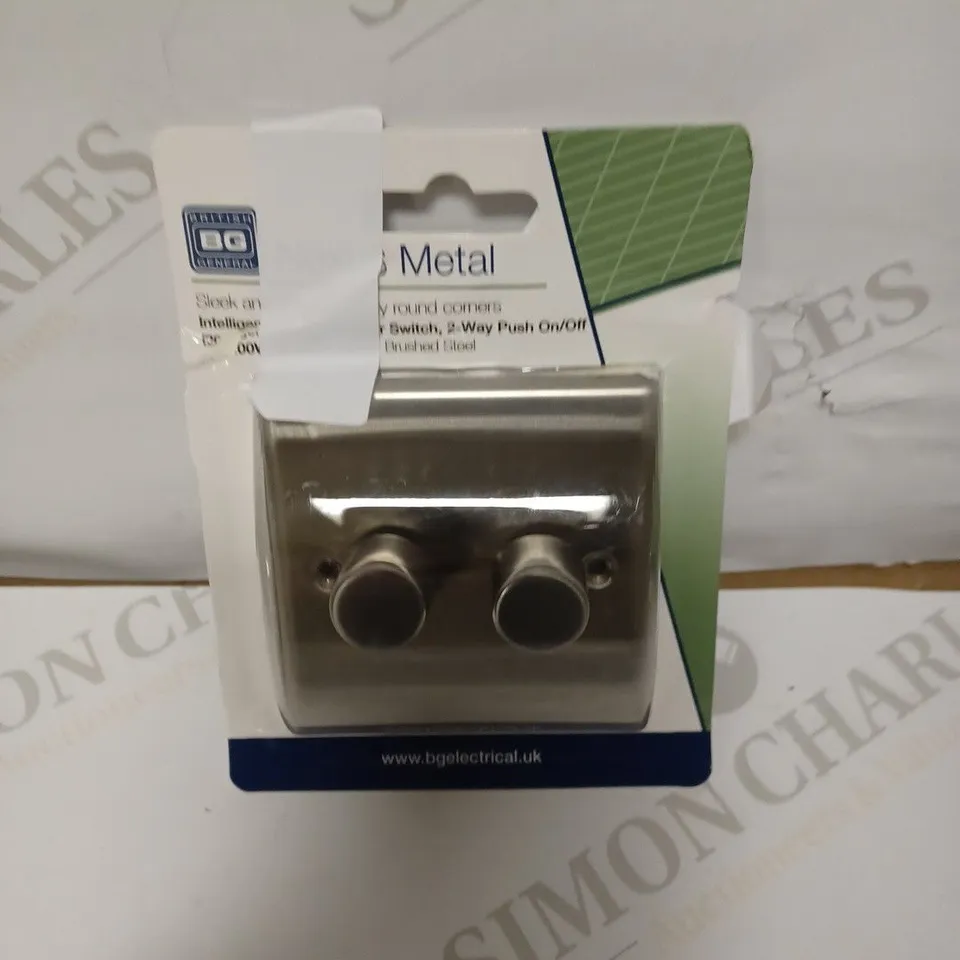 BG ELECTRICAL DOUBLE DIMMER INTELLIGENT LIGHT SWITCH