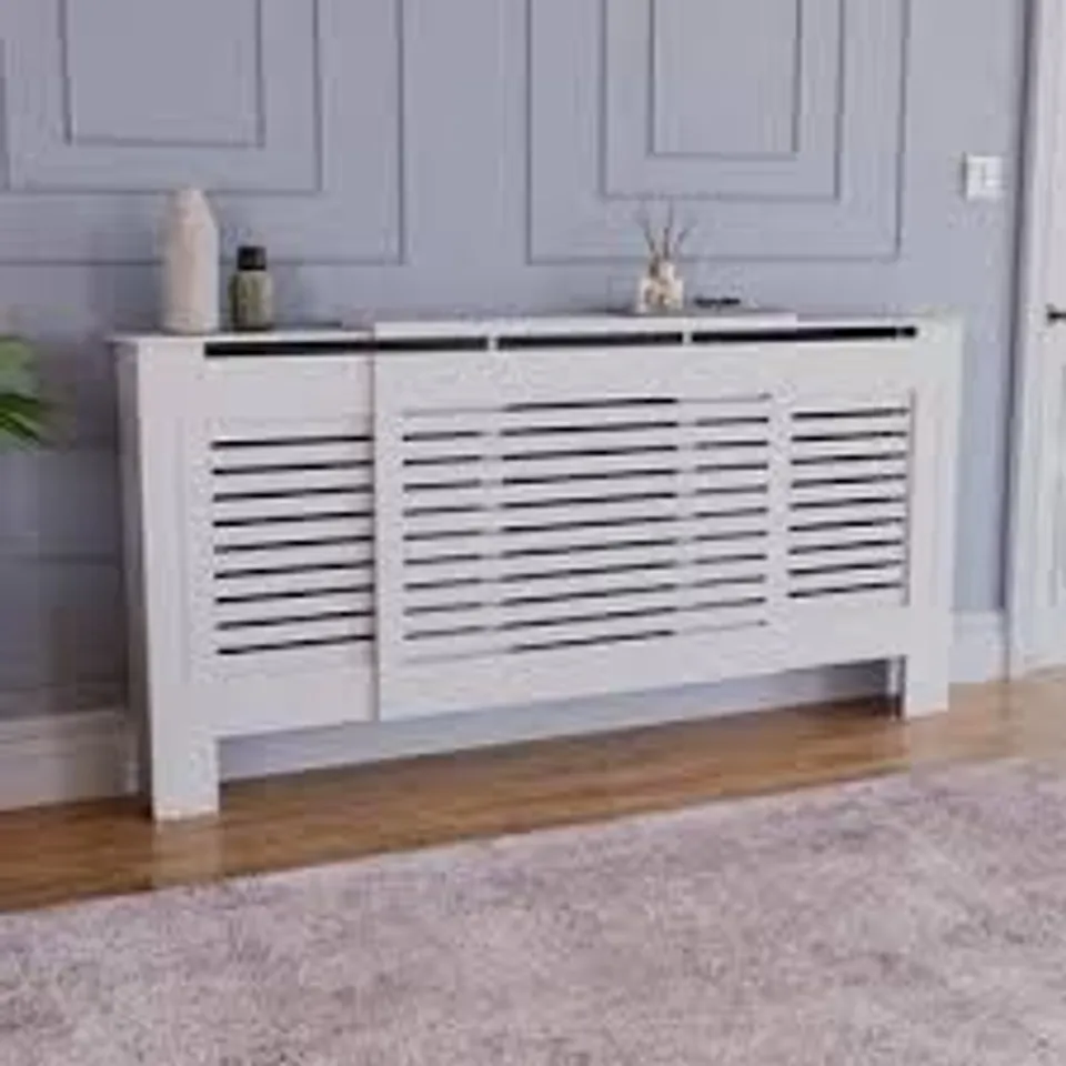 BOXED LYNTON RADIATOR COVER - WHITE (1 BOX)