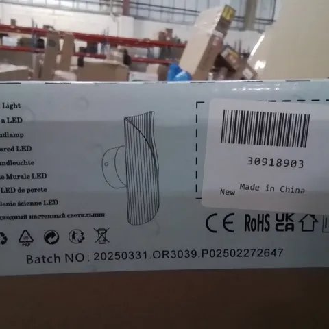 BOXED AUDLY WALL SCONCE