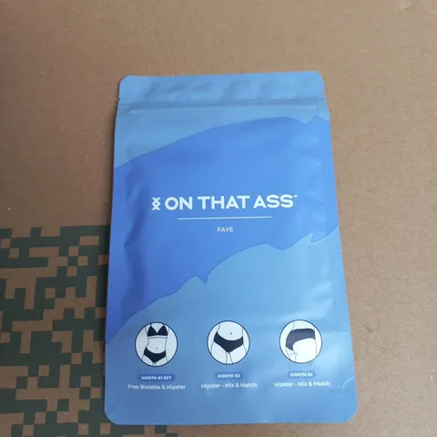FAYE HIPSTER X ON THAT ASS COLLABORATION - SIZE S