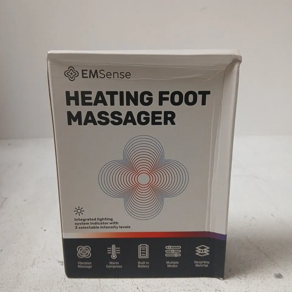 BOXED EMSENSE HEATING FOOT MASSAGER