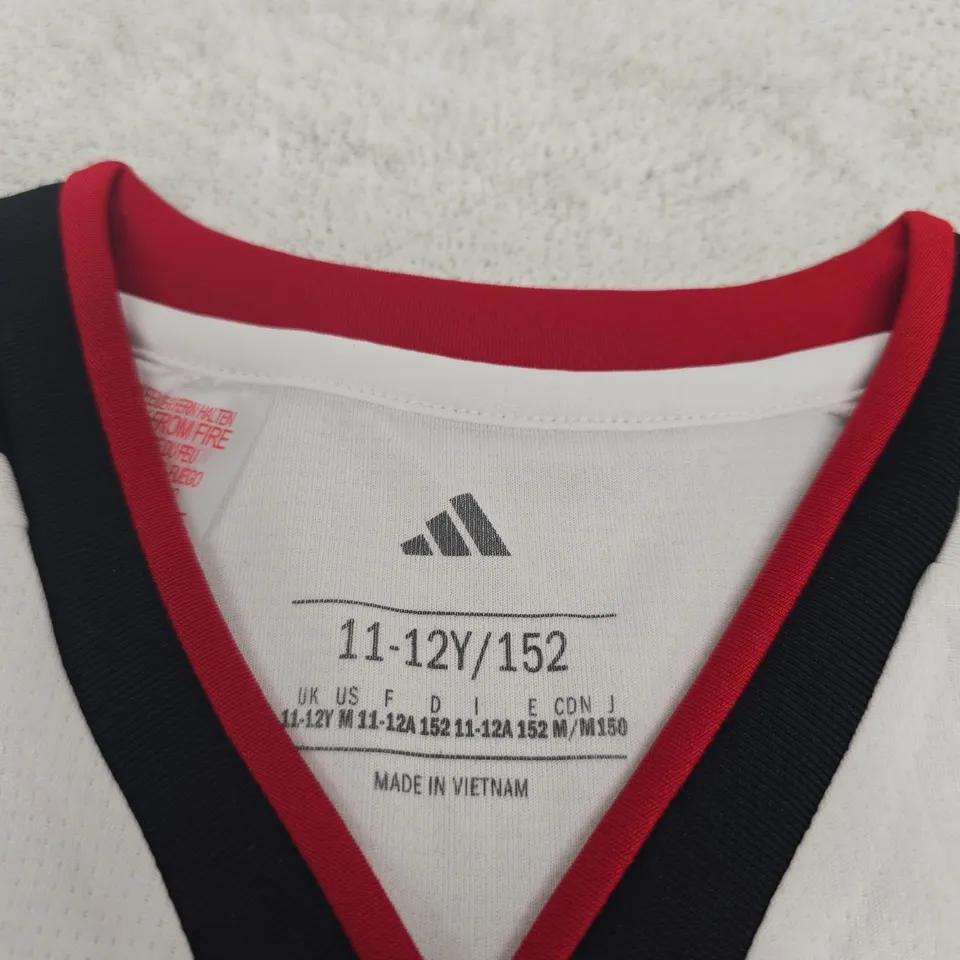 ADIDAS GERMAN NATIONAL FOOTBALL TEAM JERSEY CHILDRENS AGE 11 - 12 YEARS