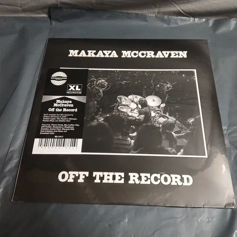 MAKAYA MCCRAVEN – OFF THE RECORD (VINYL LP) XL RECORDINGS