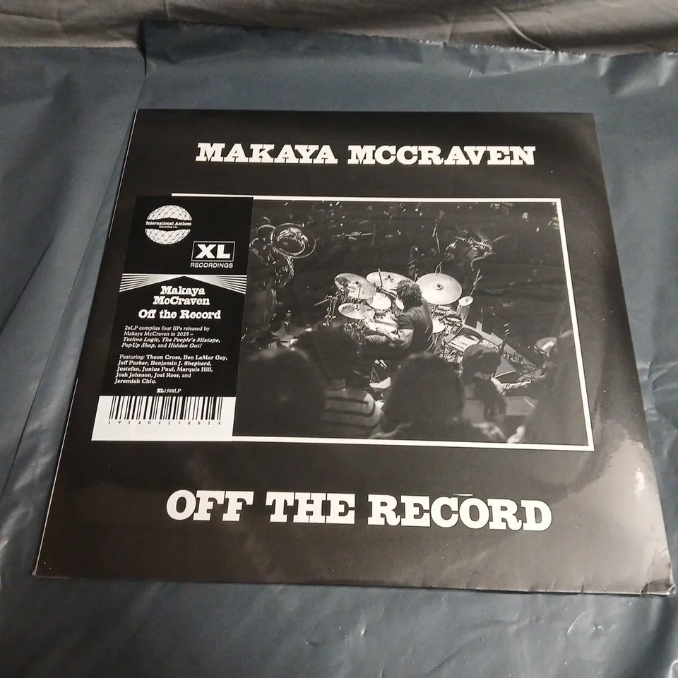 MAKAYA MCCRAVEN – OFF THE RECORD (VINYL LP) XL RECORDINGS