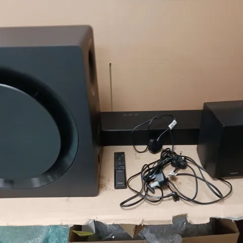 SAMSUNG HW-Q990B 11.1.4 CHANNEL 3D SURROUND SOUND SYSTEM SOUNDBAR WITH REAR SPEAKERS & SUBWOOFER. DOLBY ATMOS DTS:X & ALEXA BUILT-IN - 2 BOXES