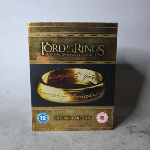 THE LORD OF THE RINGS THE MOTION PICTURE TRILOGY EXENDED EDITION 