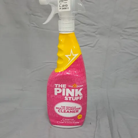 LOT OF 4 SPRAY BOTTLES OF THE PINK STUFF MULTI-PURPOSE CLEANER - 750ML PER BOTTLE