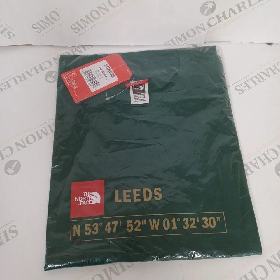 BAGGED THE NORTH FACE LEEDS T-SHIRT SIZE L