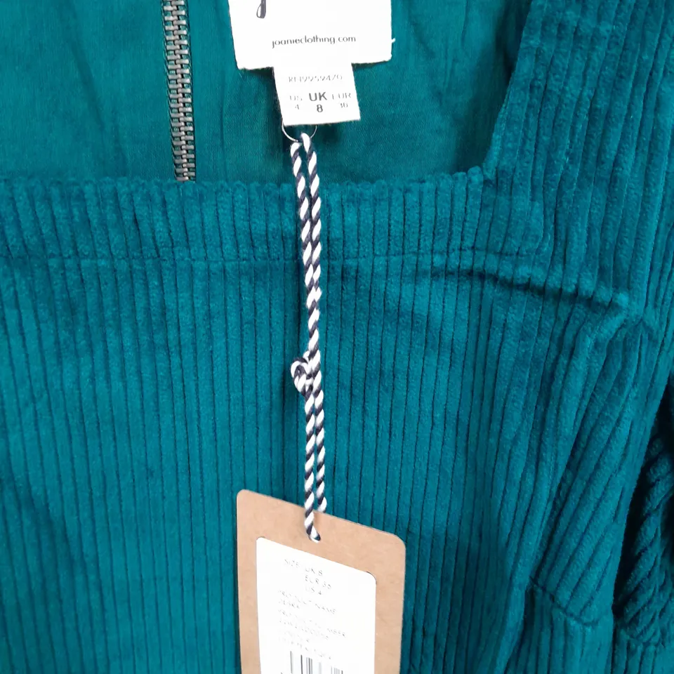 JOANIE DEBRA DEEP TEAL DRESS - UK 8