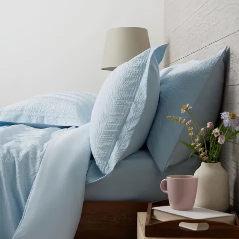 SUPERSOFT BY COZEE HOME TEXTURED WAVE 6 PIECE DUVET SET