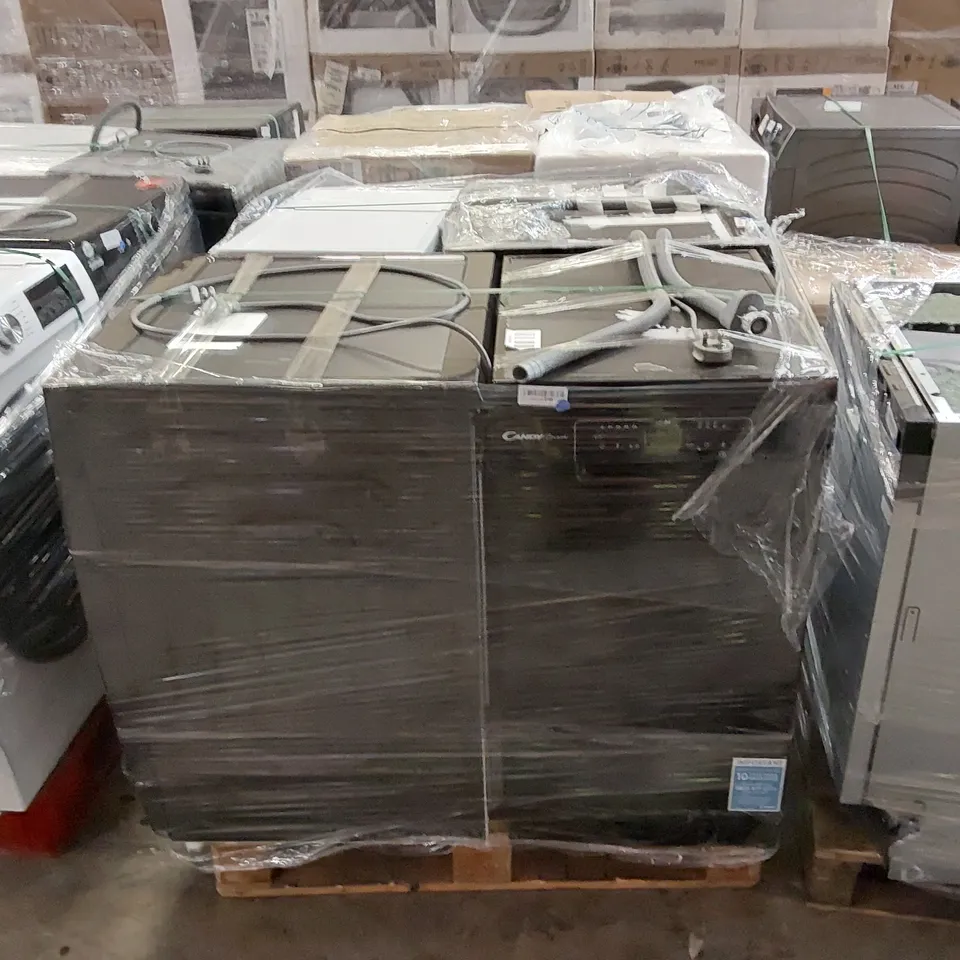 PALLET OF APPROXIMATELY 4 UNPROCESSED RAW RETURN WHITE GOODS TO INCLUDE;