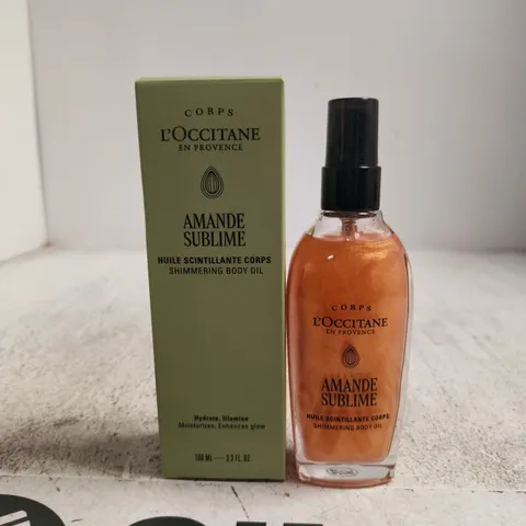 L'OCCITANE AMANDE SUBLIME SHIMMERING BODY OIL – 100 ML