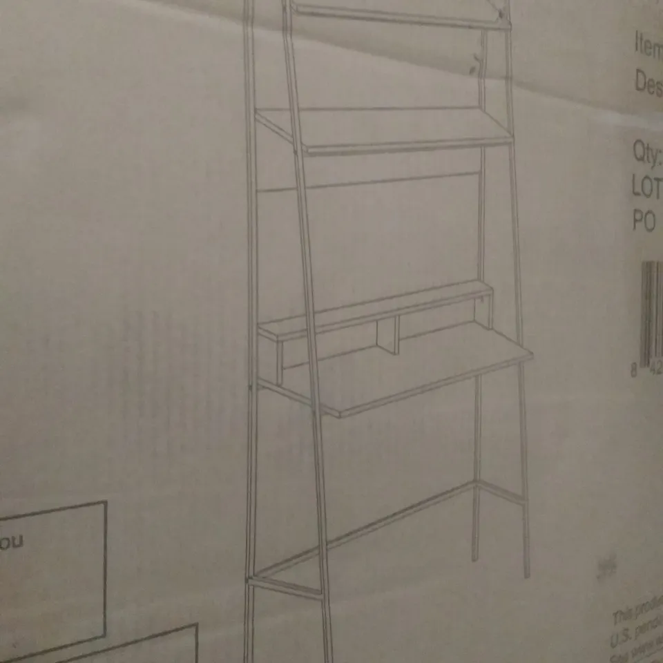 BOXED WALBURG LADDER DESK