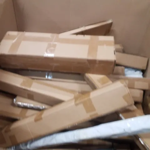 PALLET OF LARGE QUANTITY OF BATHROOM RAILS AND FOLDABLE BED RAIL