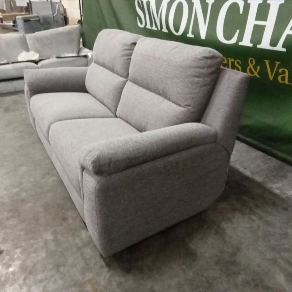 QUALITY DESIGNER ITALIAN MADE 3 SEATER FABRIC SOFA