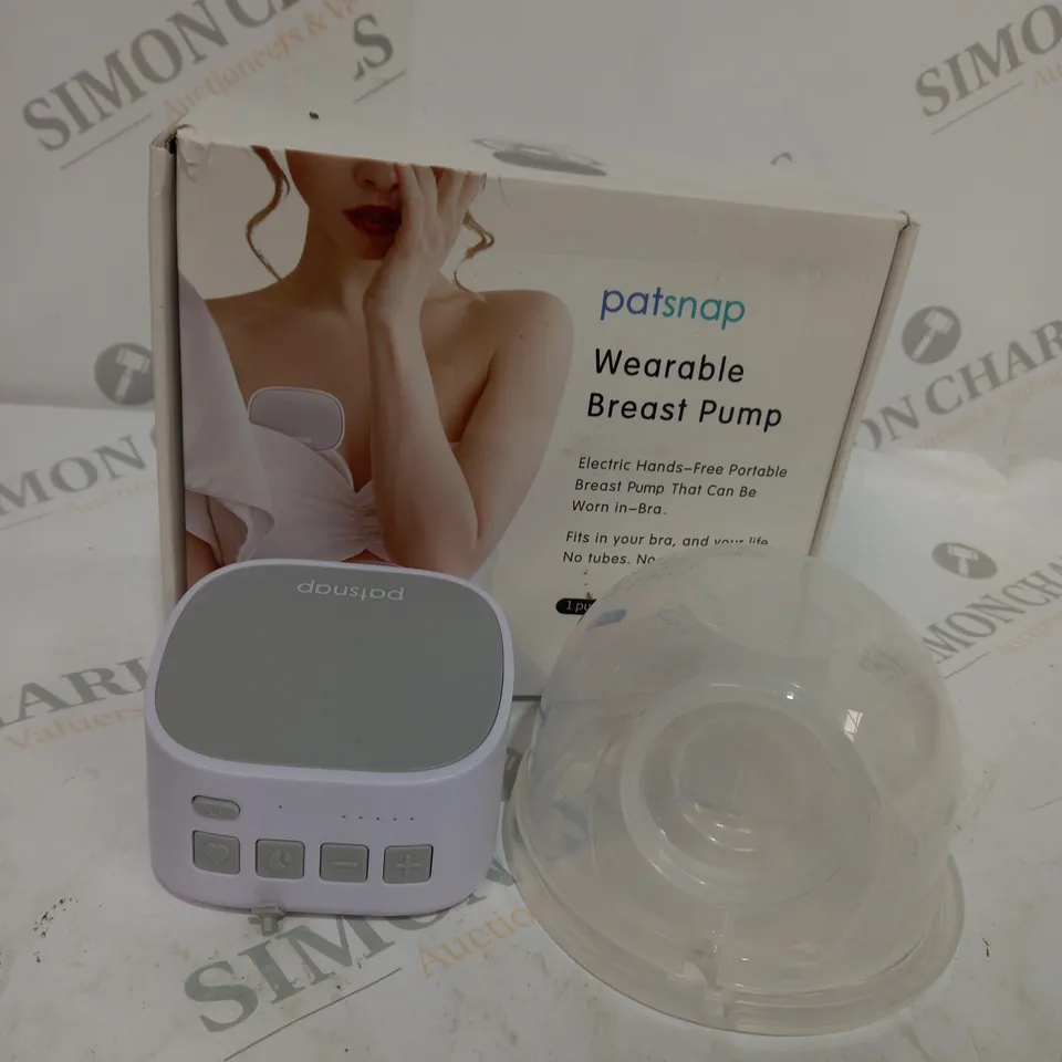 BOXED PATSNAP WEARABLE BREAST PUMP HANDS FREE