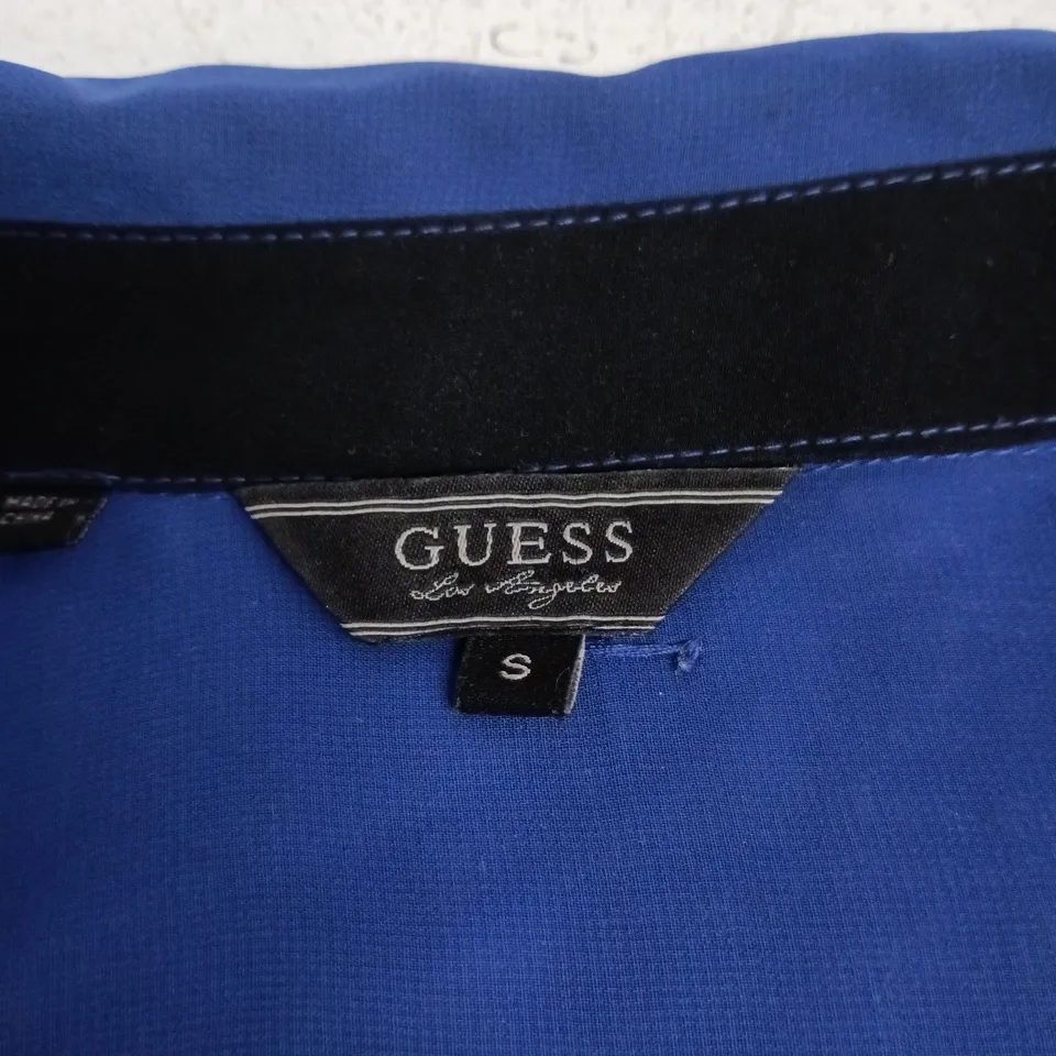 GUESS LOS ANGELES BLUE SMALL WOMENS SHIRT