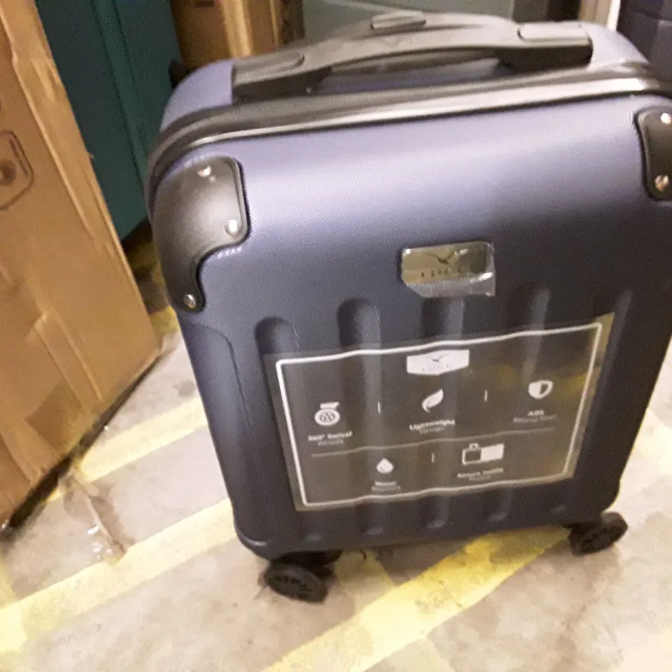 UNBOXED KEPLIN LUGG SMALL SIZE TRAVEL LUGGAGE WITH WHEELS BLUE COLOUR