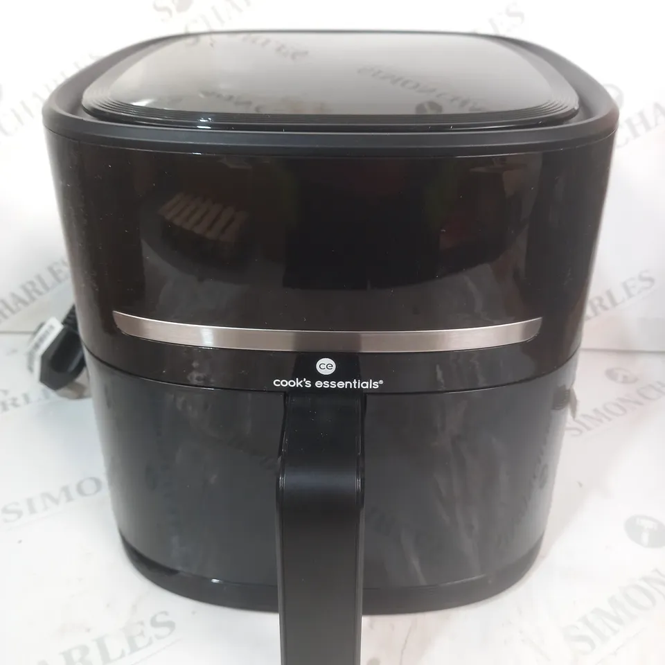 OUTLET COOK'S ESSENTIALS 4L DIGITAL AIR FRYER IN BLACK