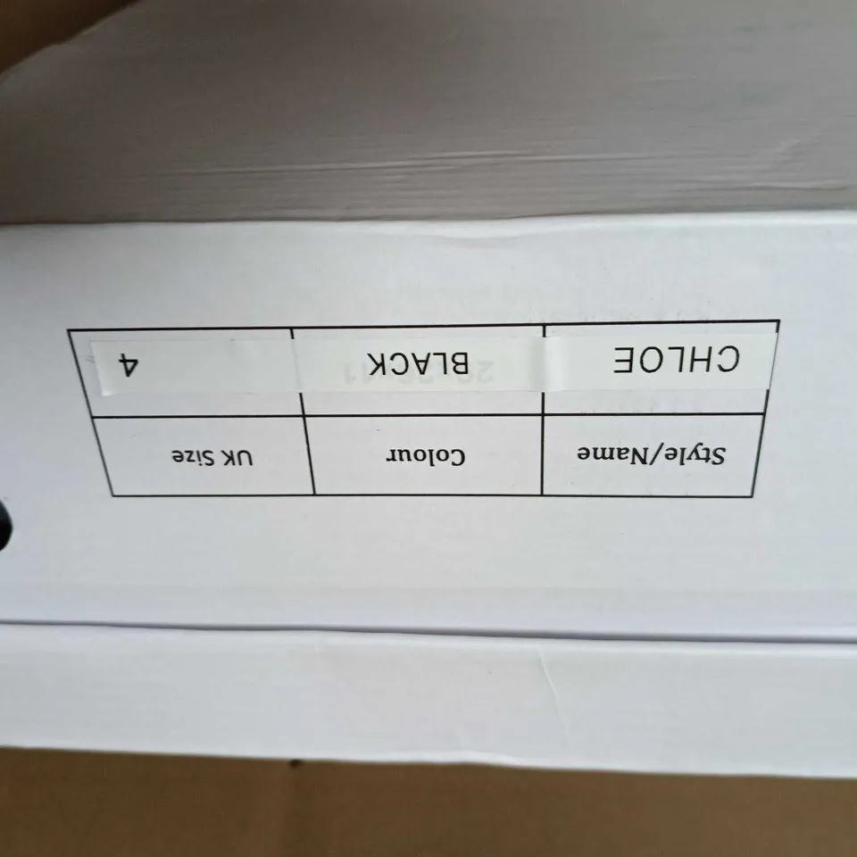 BOXED PAIR OF SHOES BY EMMA BLACK SUEDE ANKLE BOOTS – SIZE 4