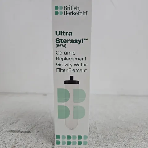 BRITISH BERKEFELD ULTRA STERASYL CERAMIC REPLACEMENT GRAVITY WATER FILTER ELEMENT