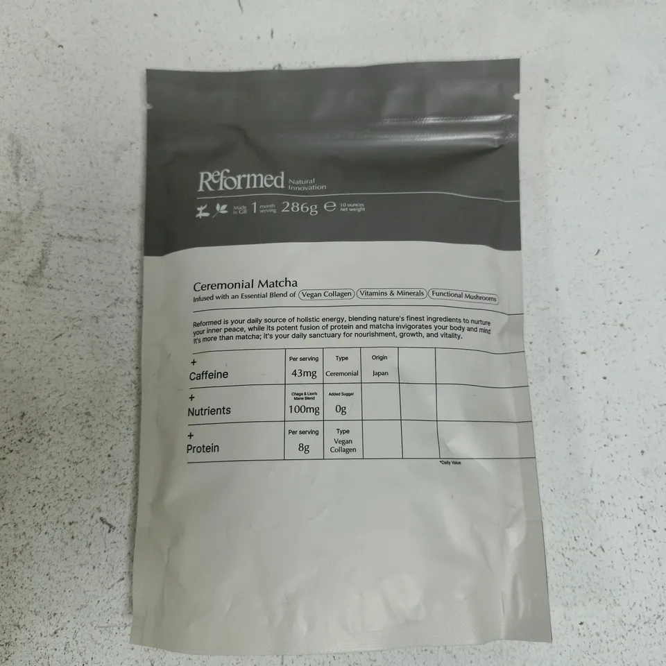 REFORMED CEREMONIAL MATCHA POWDER – 286G