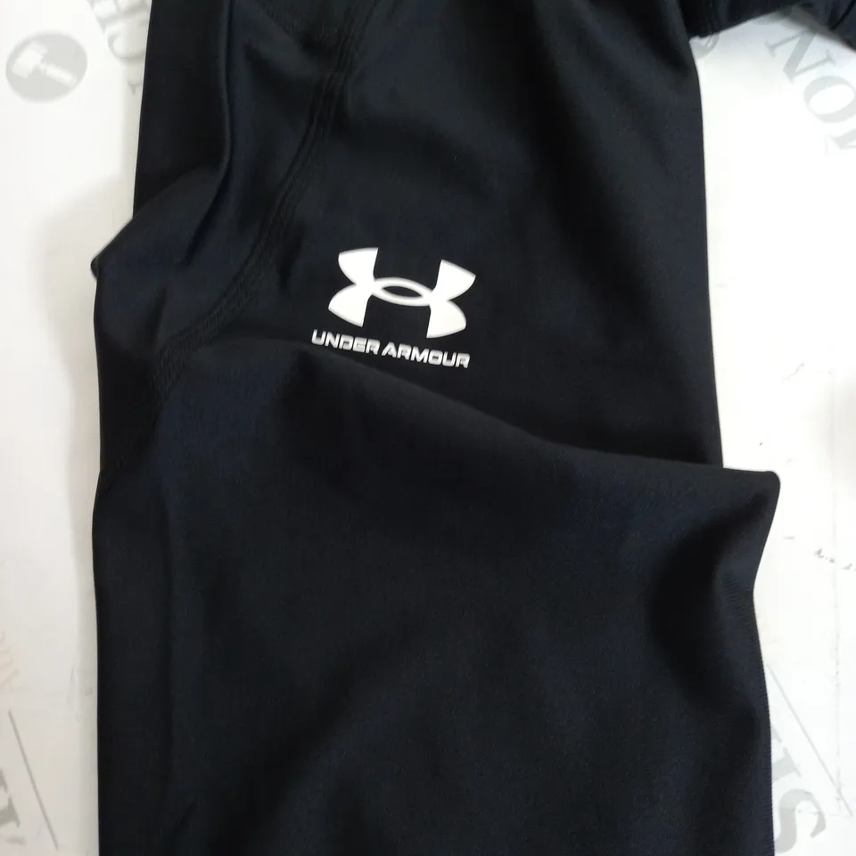 UNDER ARMOUR HEATGEAR ARMOUR LEGGINGS IN BLACK - LARGE